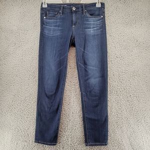 Adriano Goldschmied AG Jeans Womens 25 The Stevie Capri Slim Straight Denim